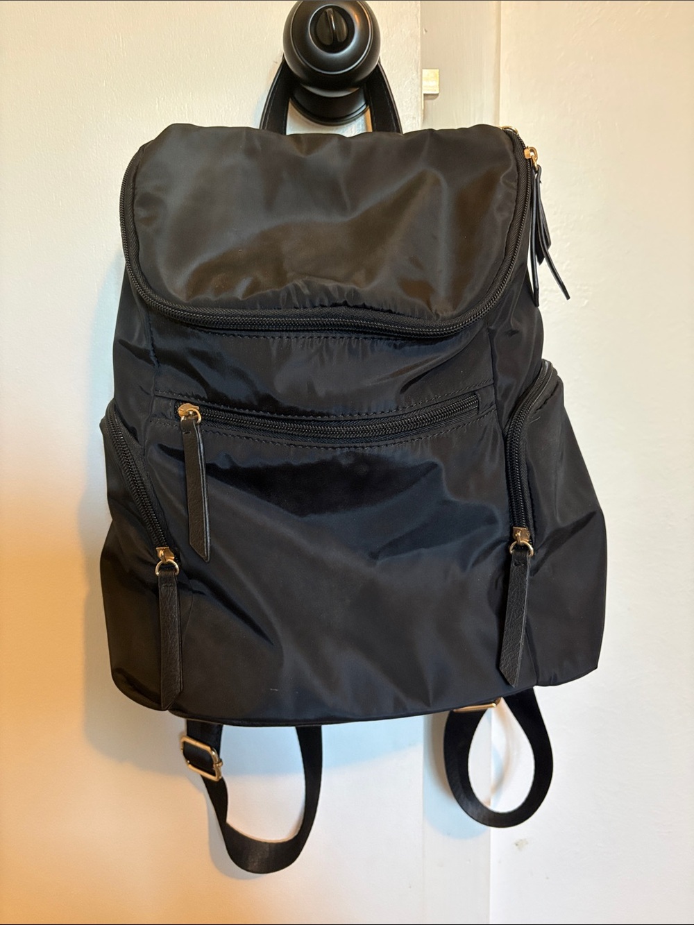 Kate & Alex black backpack